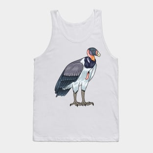 King vulture bird cartoon illustration Tank Top